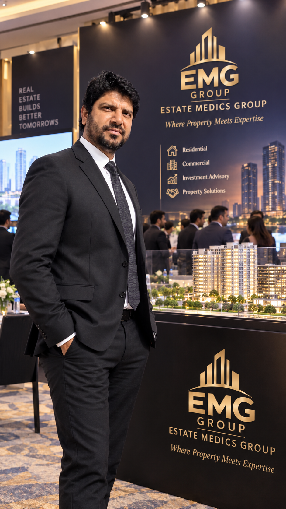 Mr. Abhishek Manohar, Sales Head Director of EMG Group